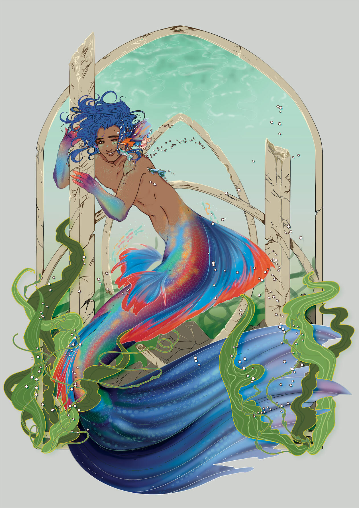 The Champion's Return to Salma, a Guild Wars 2 fanzine piece, 2024.