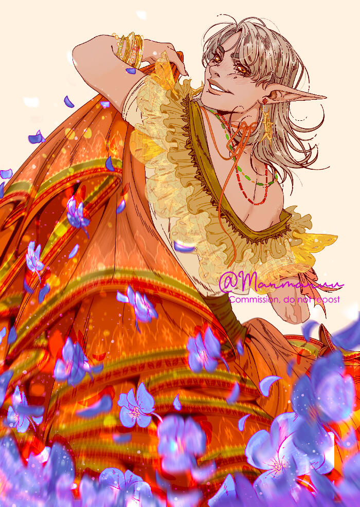 The Champion's Return to Salma, a Guild Wars 2 fanzine piece, 2024.